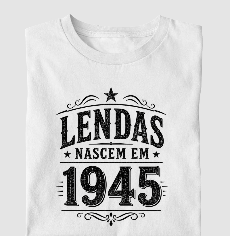 Lendas nascem em 1945