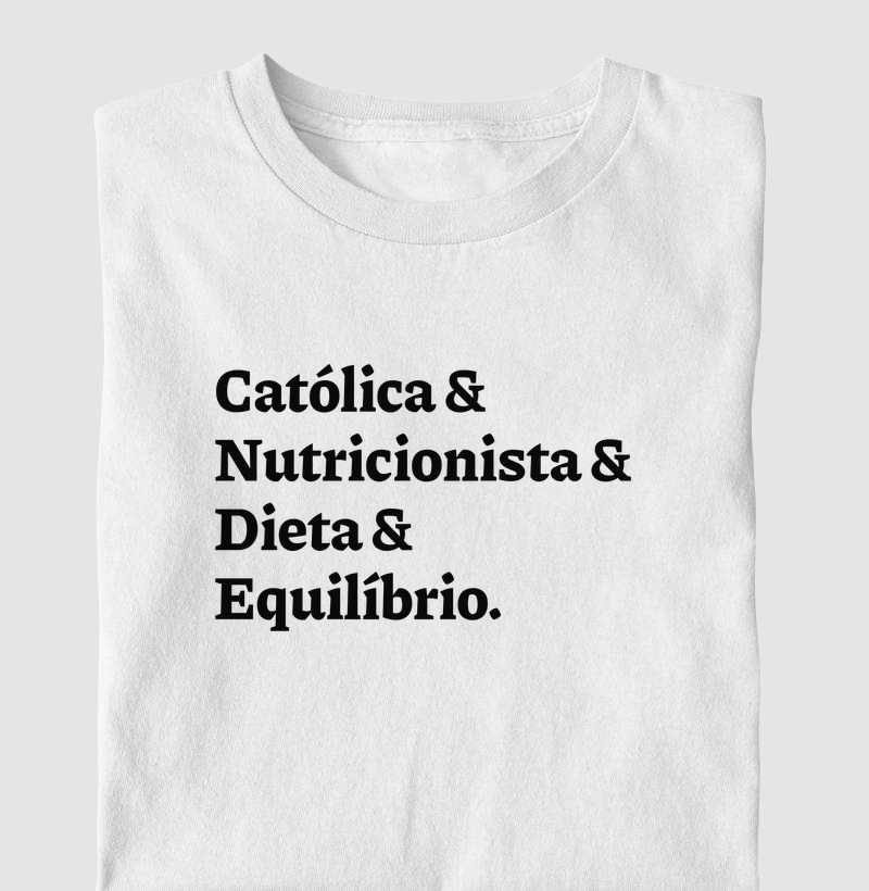 Católica & Nutricionista & Dieta & Equilíbrio
