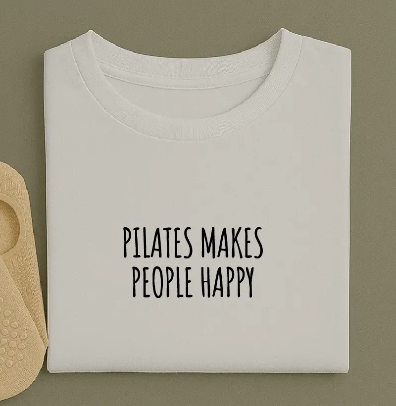 Pilates makes people happy.