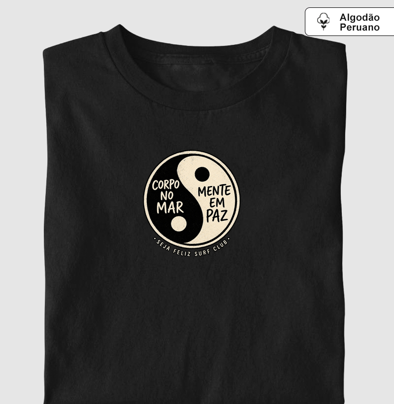 EQUILÍBRIO - Camiseta Algodão Peruano