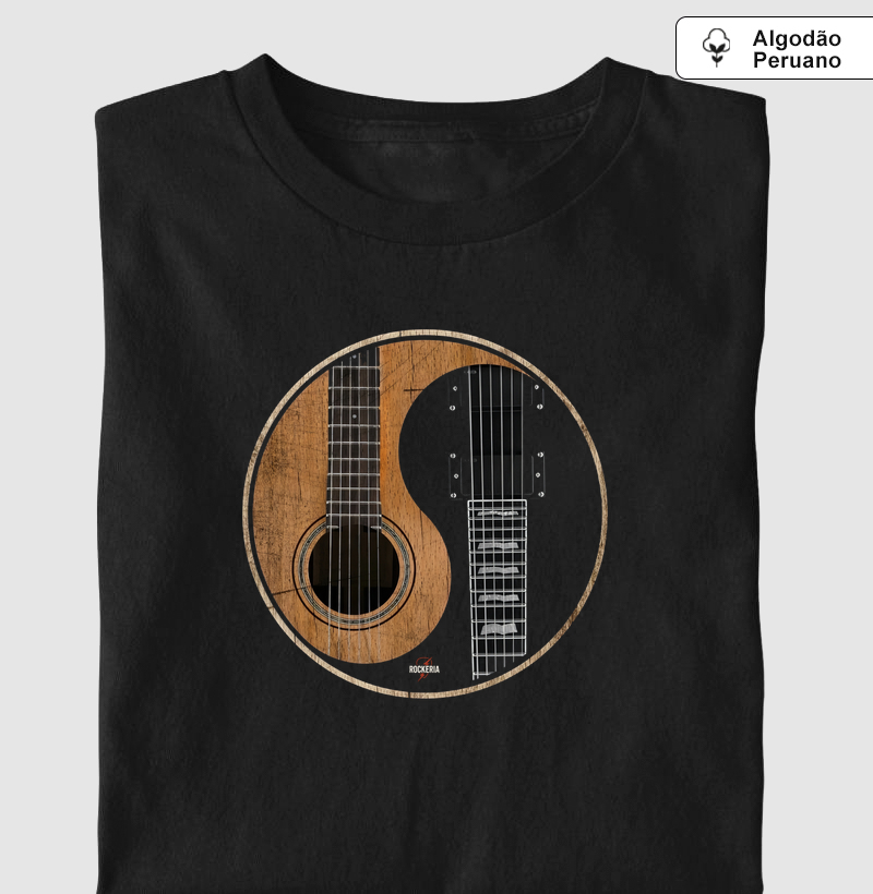 Camiseta Algodão Peruano Guitars