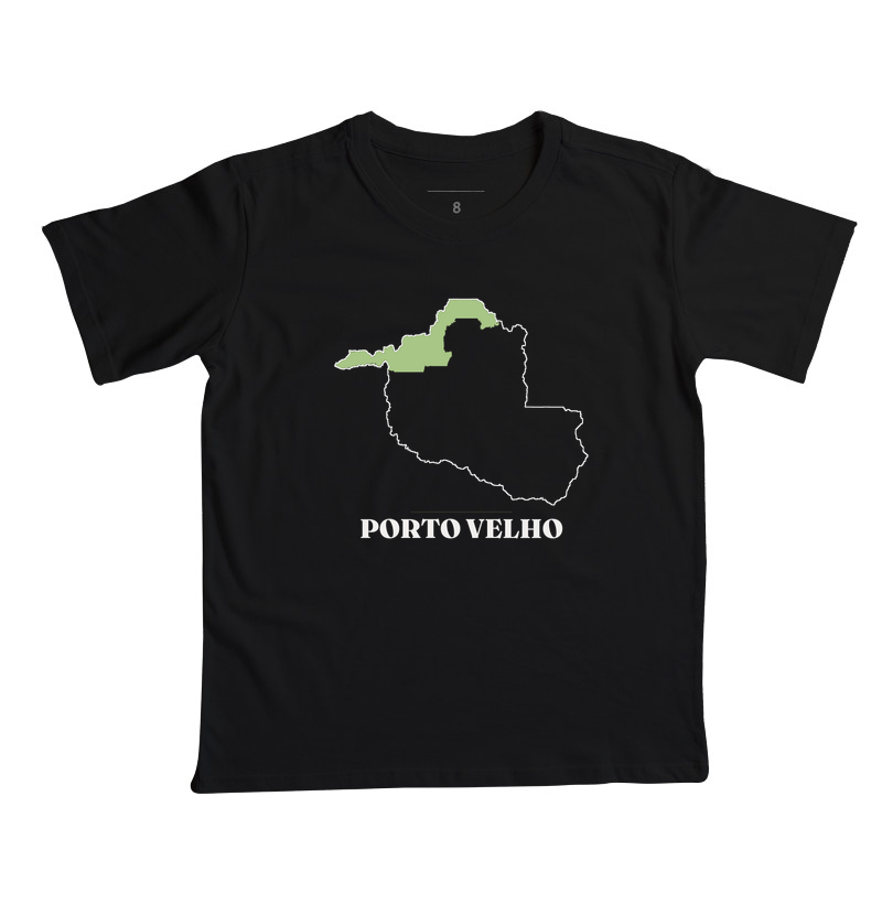 Porto Velho | Traço RO - Camiseta Infantil