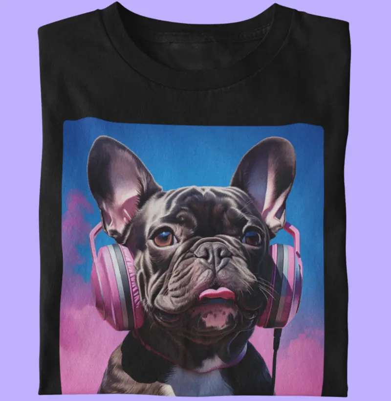 Camiseta Bulldog Frances "Dj Late Jante III"