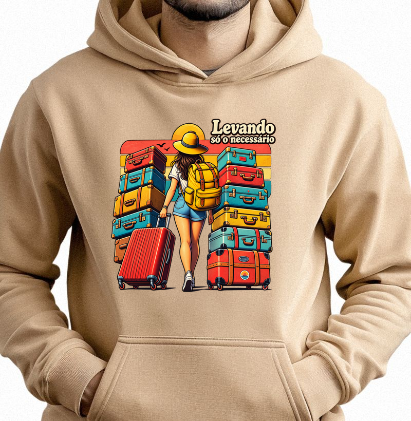 Moletom Levando Só o Necessário