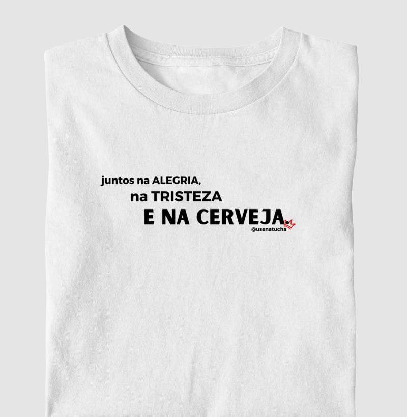 JUNTOS NA ALEGRIA E NA CERVEJA