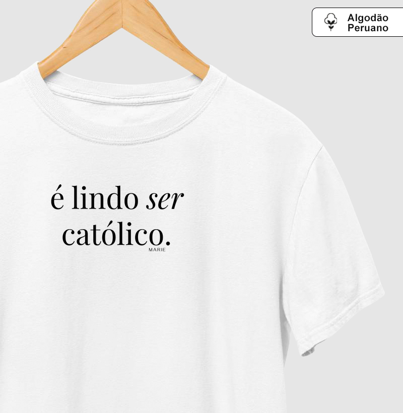 é lindo ser católico.