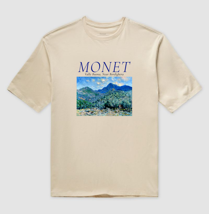 Valle Buona, Near Bordighera (1884) - Monet