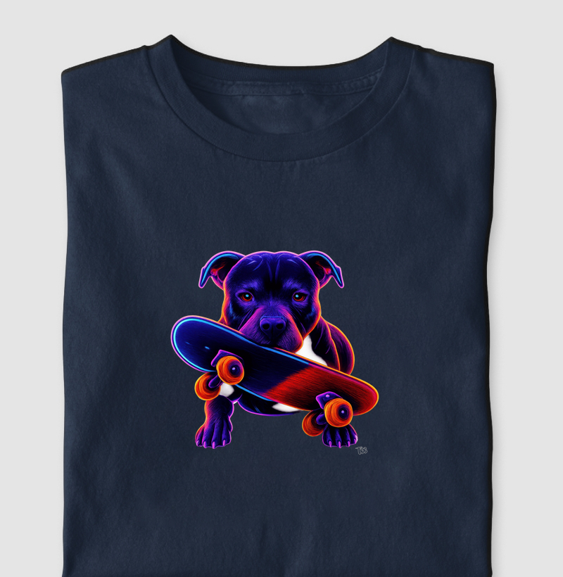 Cão Pitbull Skate 3