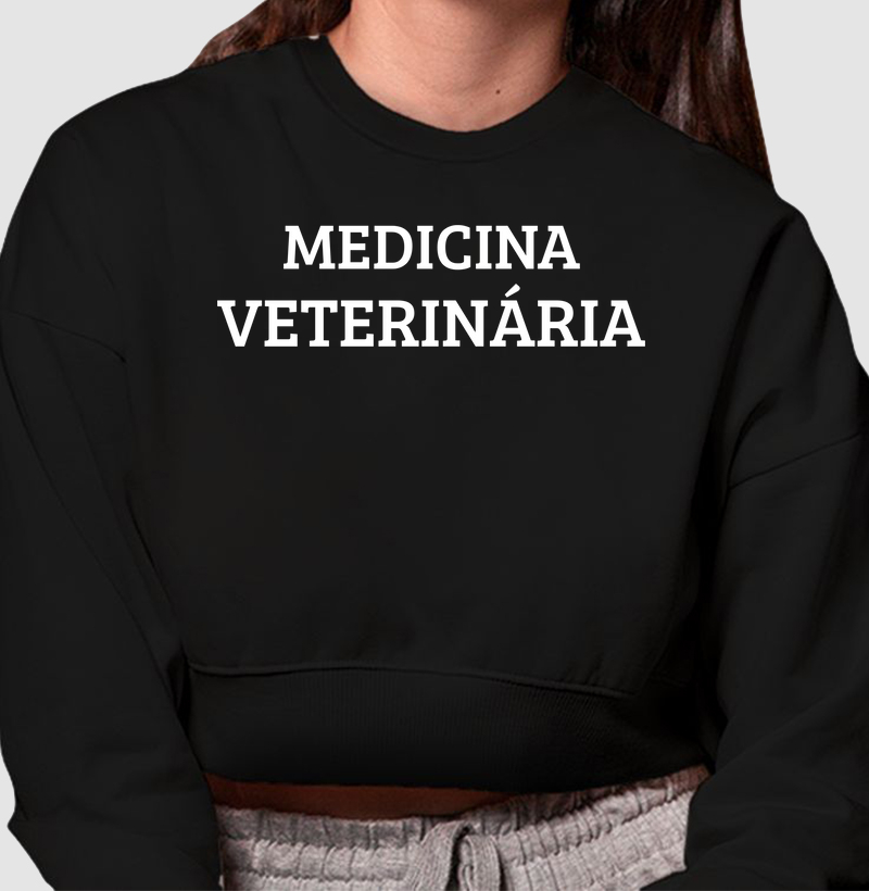 Medicina Veterinária IV (Cropped Moletom)