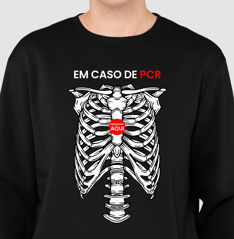 Estampa PCR Reanimação Emergência