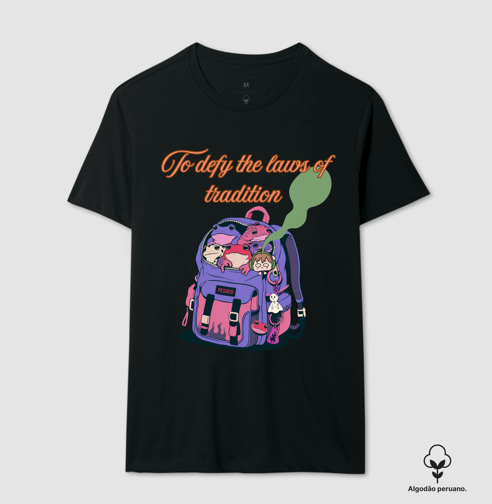 to defy - Camiseta Algodão Peruano