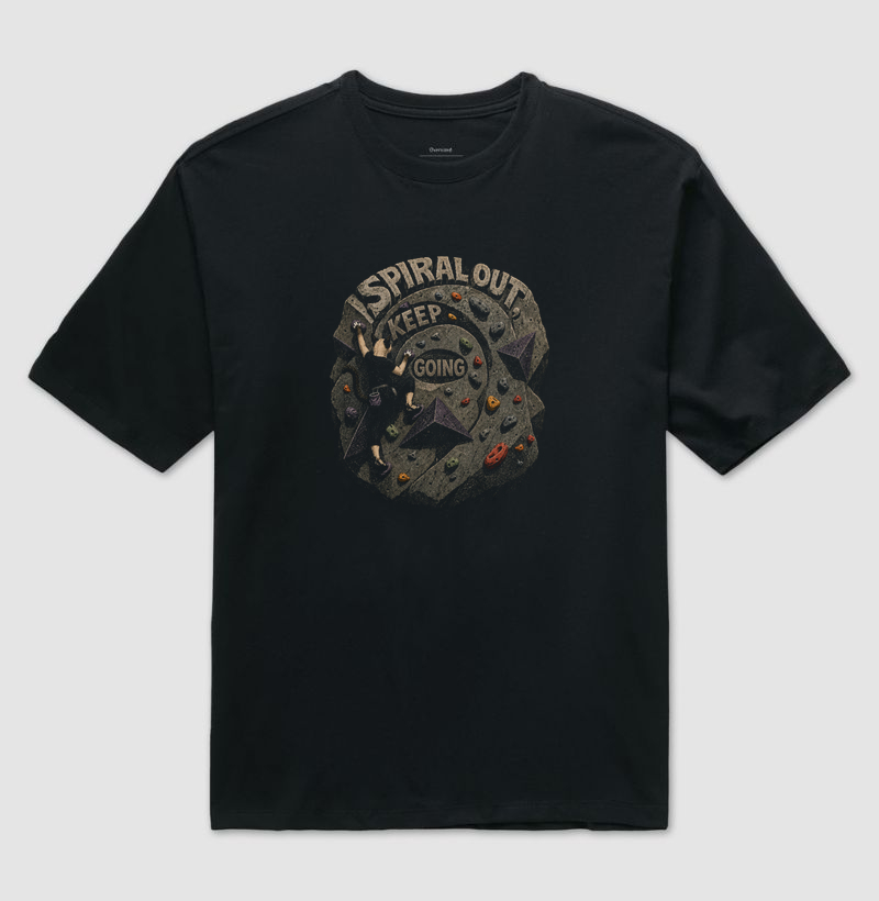 spiral out, keep going - oversized