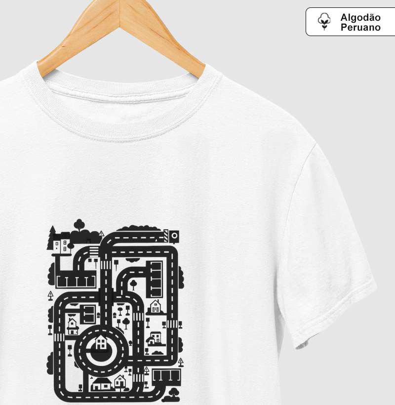 Camiseta pistinha de brincar 