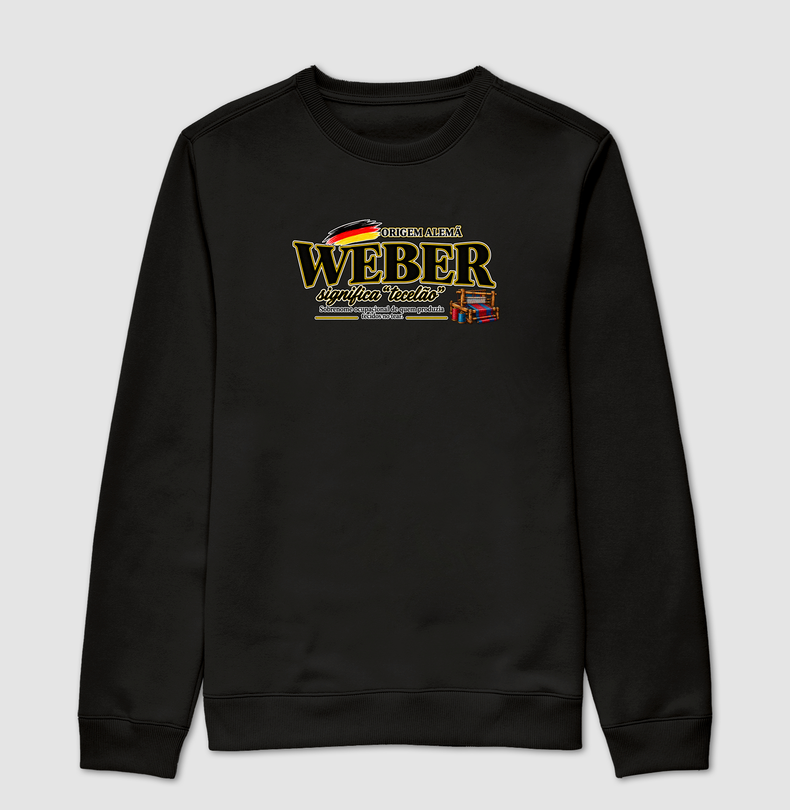 Weber - Suéter Moletom