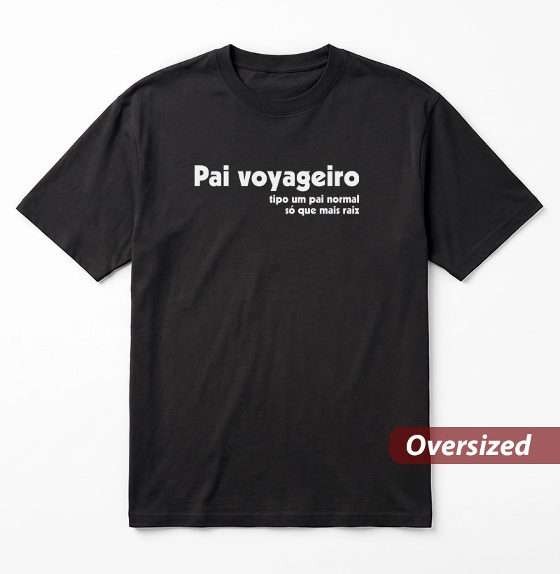 Pay Voyageiro - Camiseta Oversized