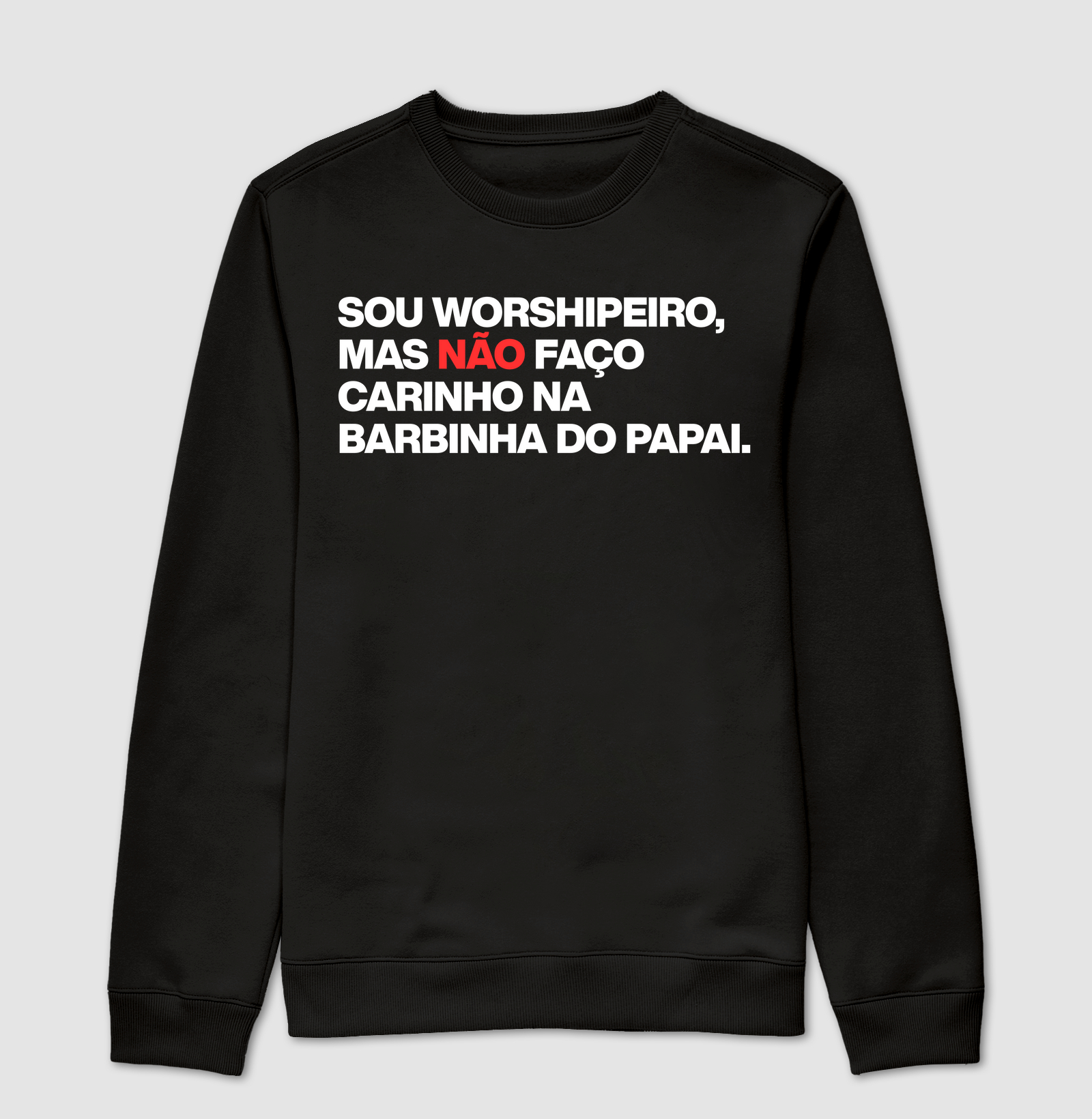 Carinho na barbinha do Papai