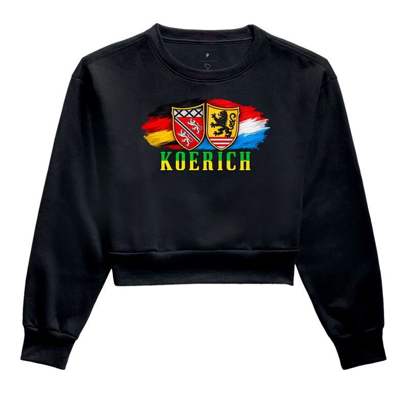Koerich  - Cropped Moletom