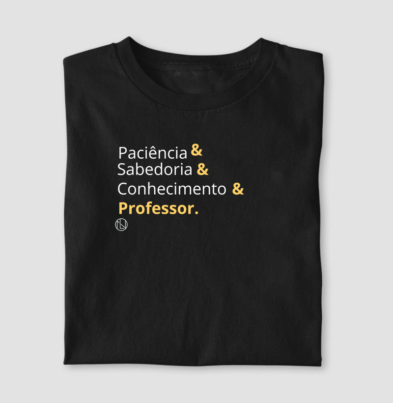 Camiseta padrão & Professor