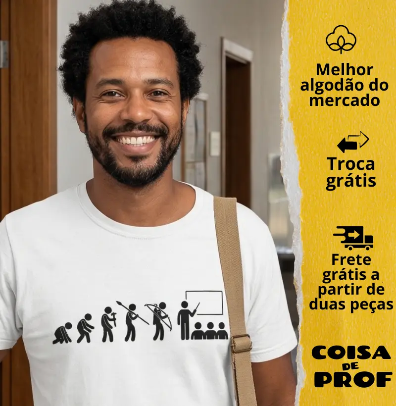 Camiseta Evolução