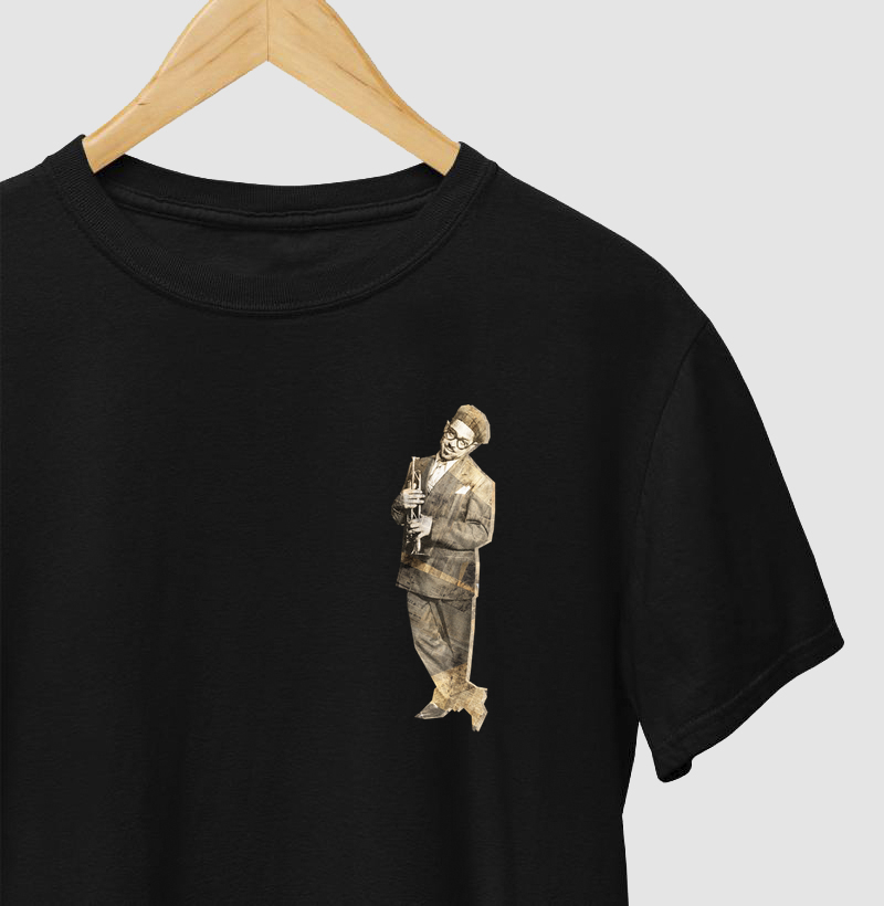 Dizzy Gillespie, N.Y., May 1947 (Colagem) - Bolso