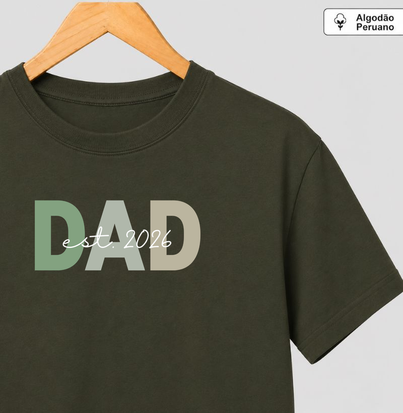 Camiseta Dad Est. 2026