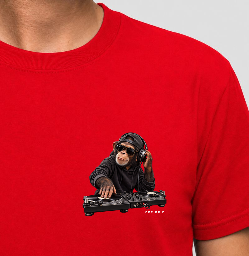 Macaco DJ - Camiseta