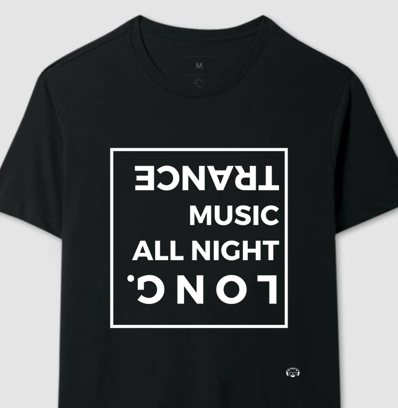 Camiseta Trance Music All Night Long