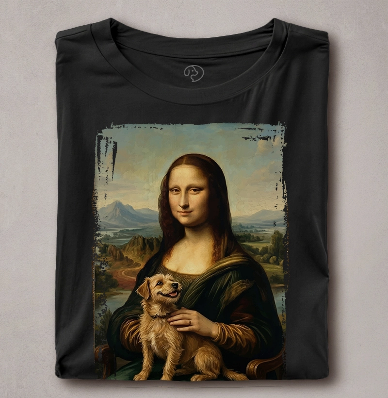 Mona Lisa com Doguinho