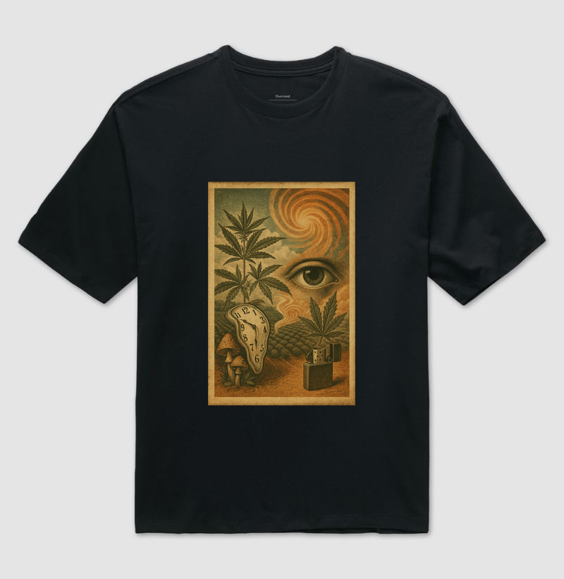 Camiseta oversized - Dalí