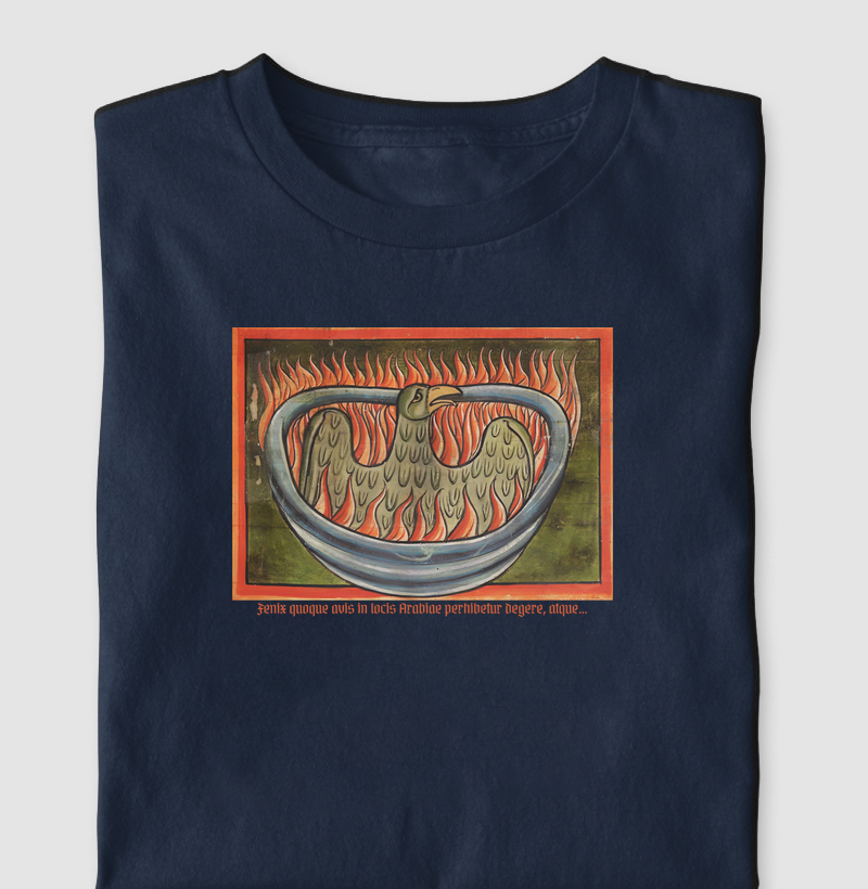 Camiseta A Fênix em Chamas