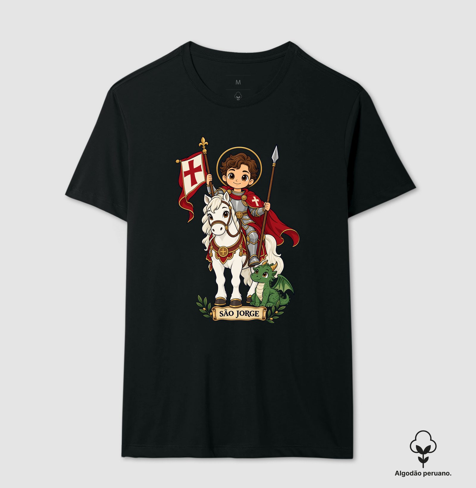 São Jorge estilo chibi