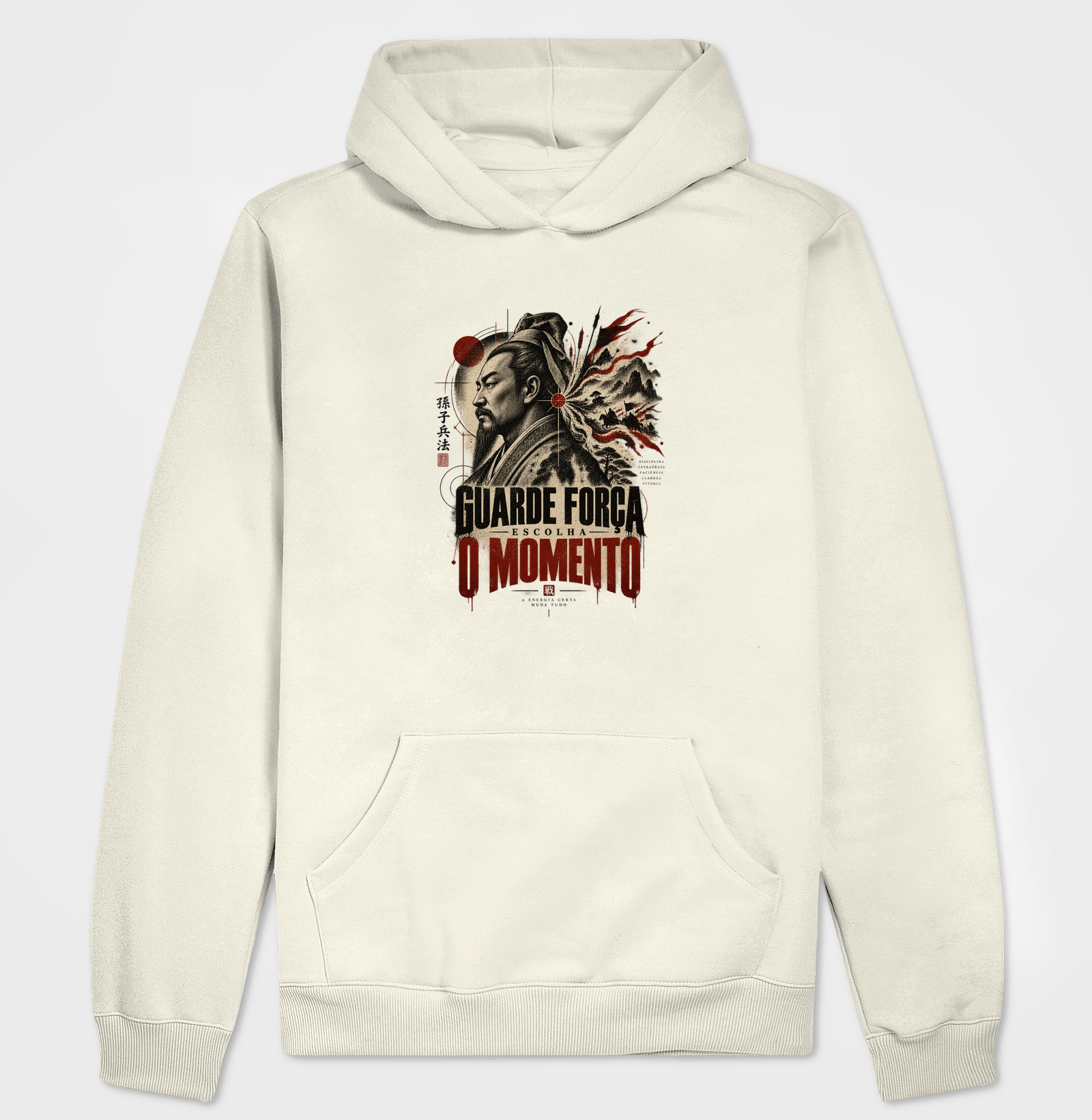 Guarde Força, Escolha o Momento - Hoodie Moletom