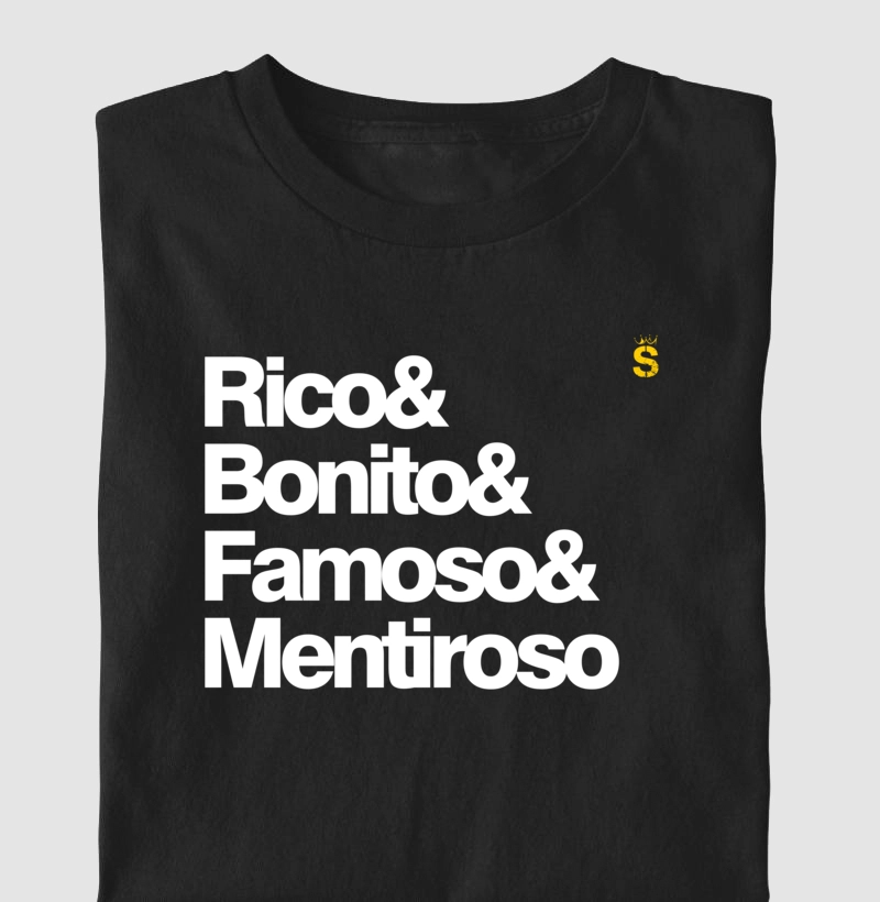 Rico bonito famoso e mentiroso