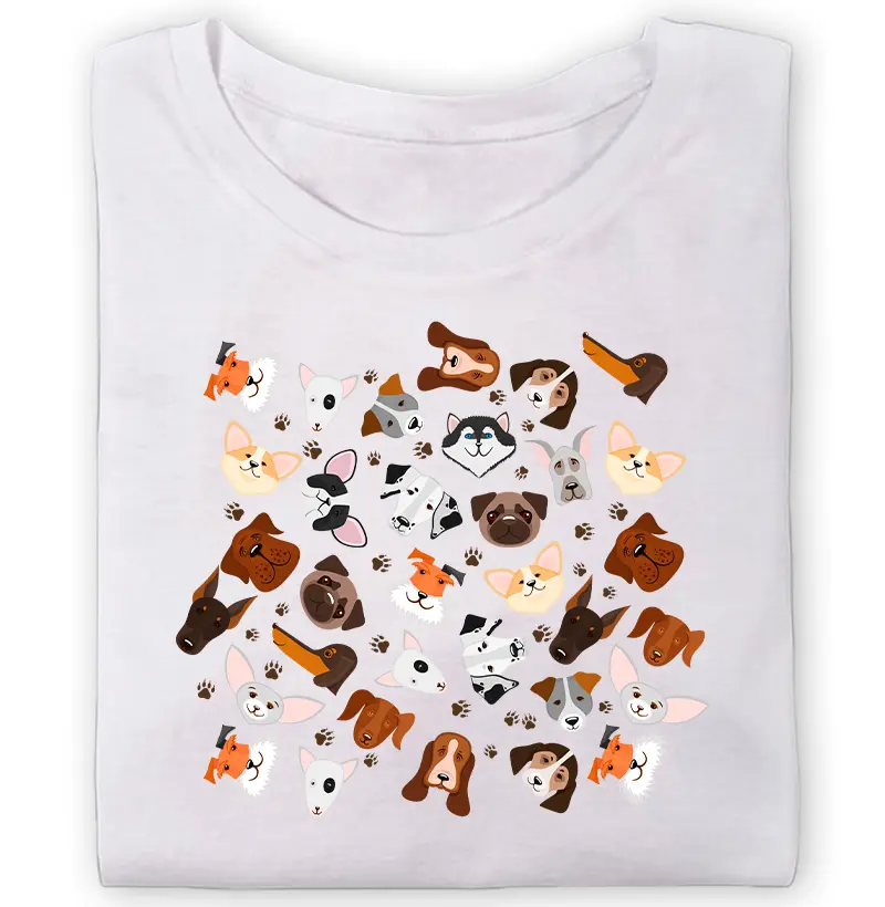 Estampa de Cachorrinhos