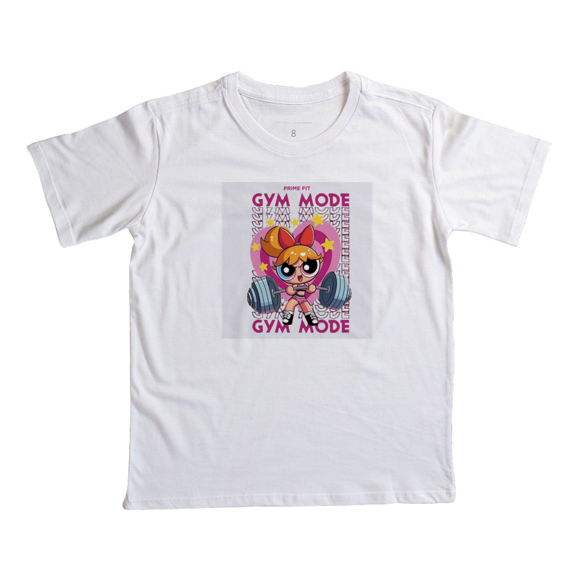 Camiseta- personalizada florzinha- meninas super poderosas