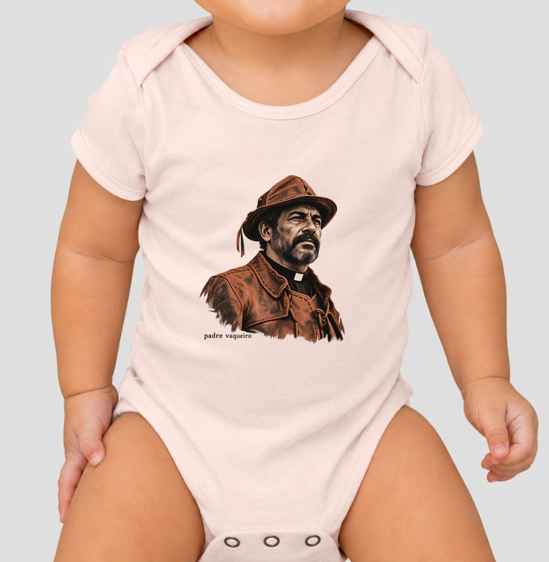 Padre Vaqueiro - Body Infantil