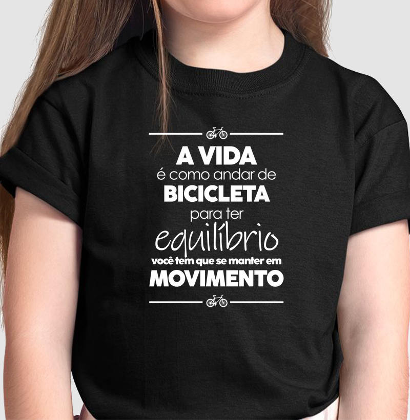 A Vida É Como Andar De Bicicleta