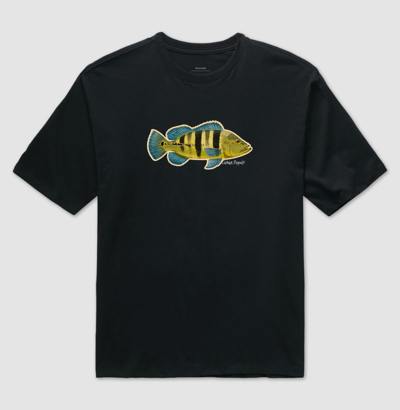 🎣 Tucunaré Azul 🔵 - Camiseta Oversized