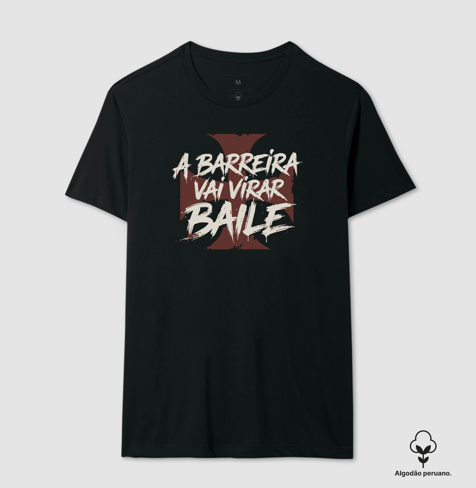 A Barreira - Camiseta Algodão Peruano