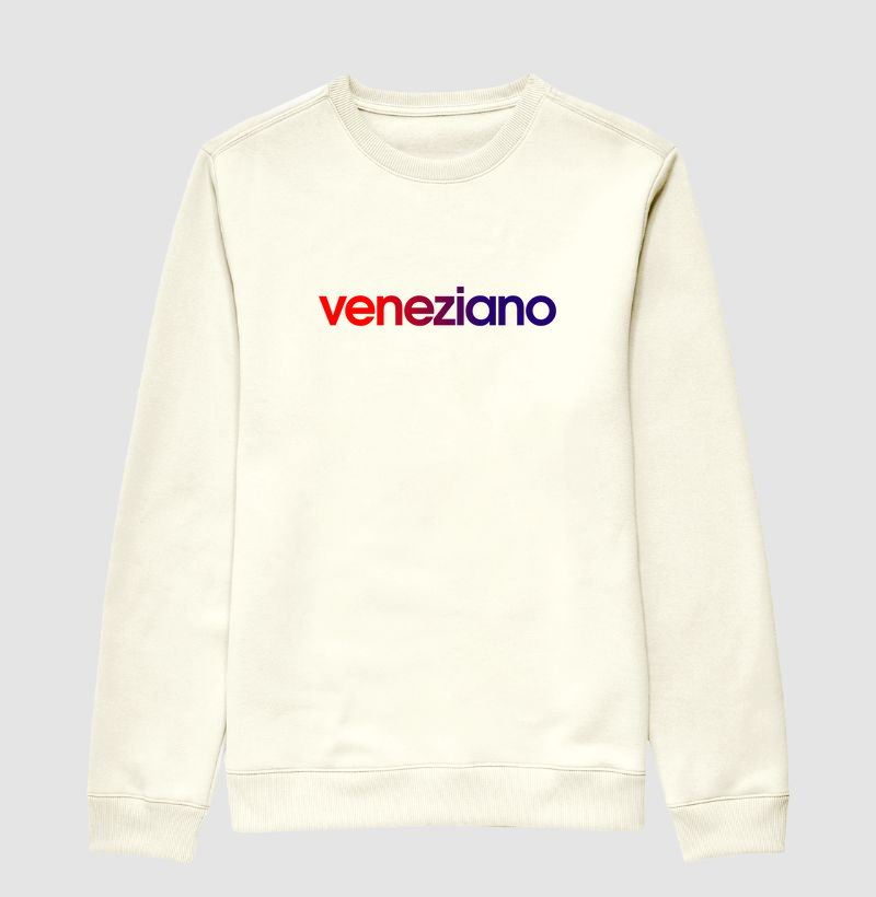 Suéter Moletom Veneziano Cores da Bandeira