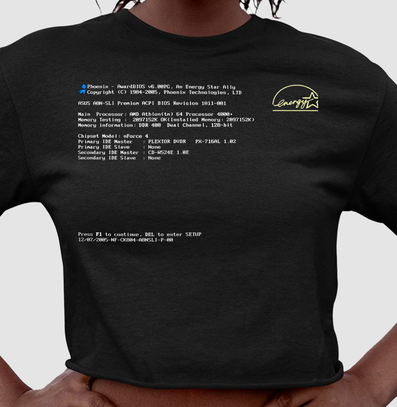 Tela BIOS - Cropped