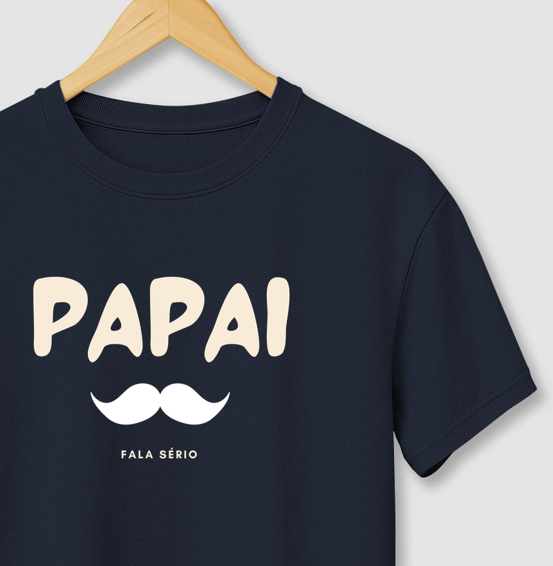Camiseta Papai Bigode