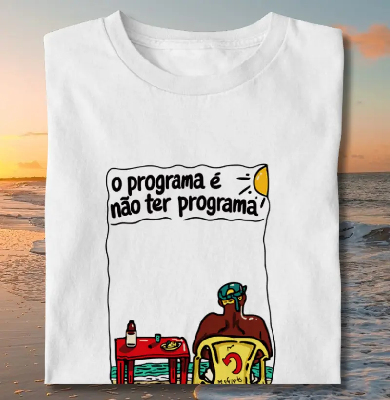 O programa é não ter programa
