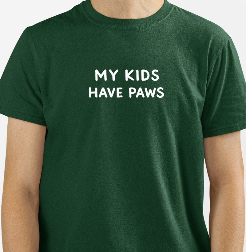 My kids have paws