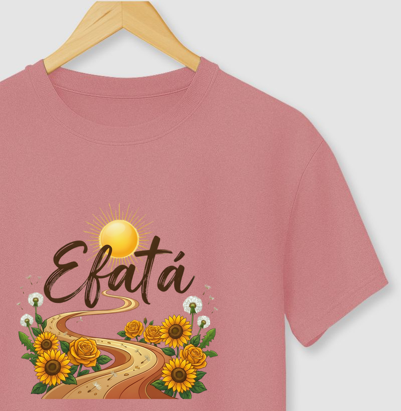 Camiseta Efatá Girassóis