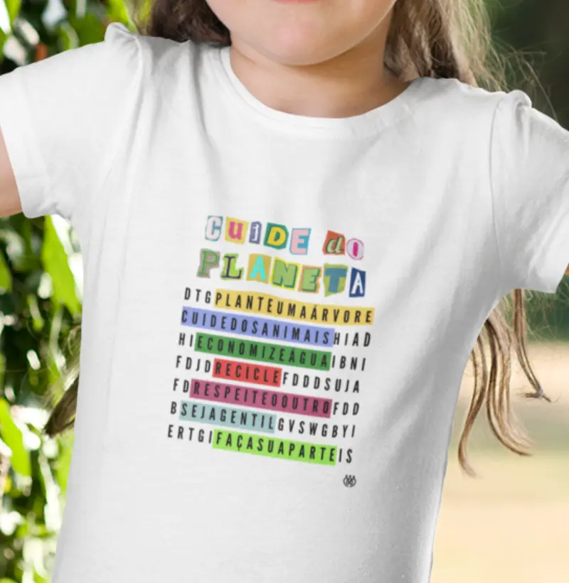 Cuide do Planeta - Caça Palavras