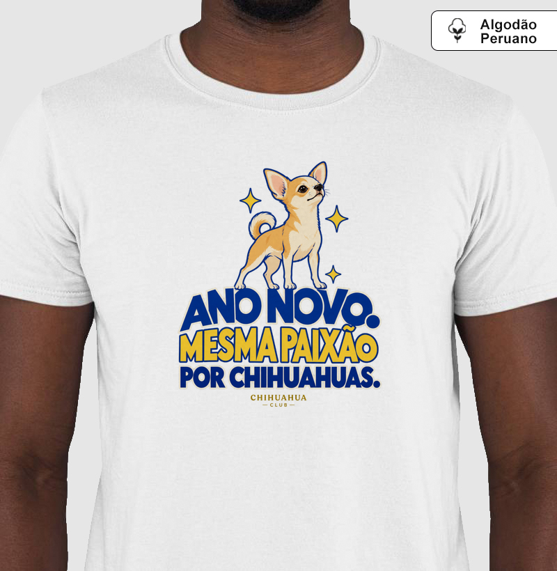 Ano Novo, mesma paixão por chihuahuas.