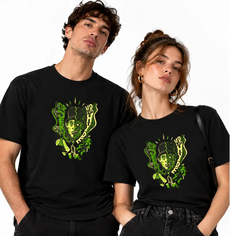 Camiseta O Médico e o Monstro - Camiseta