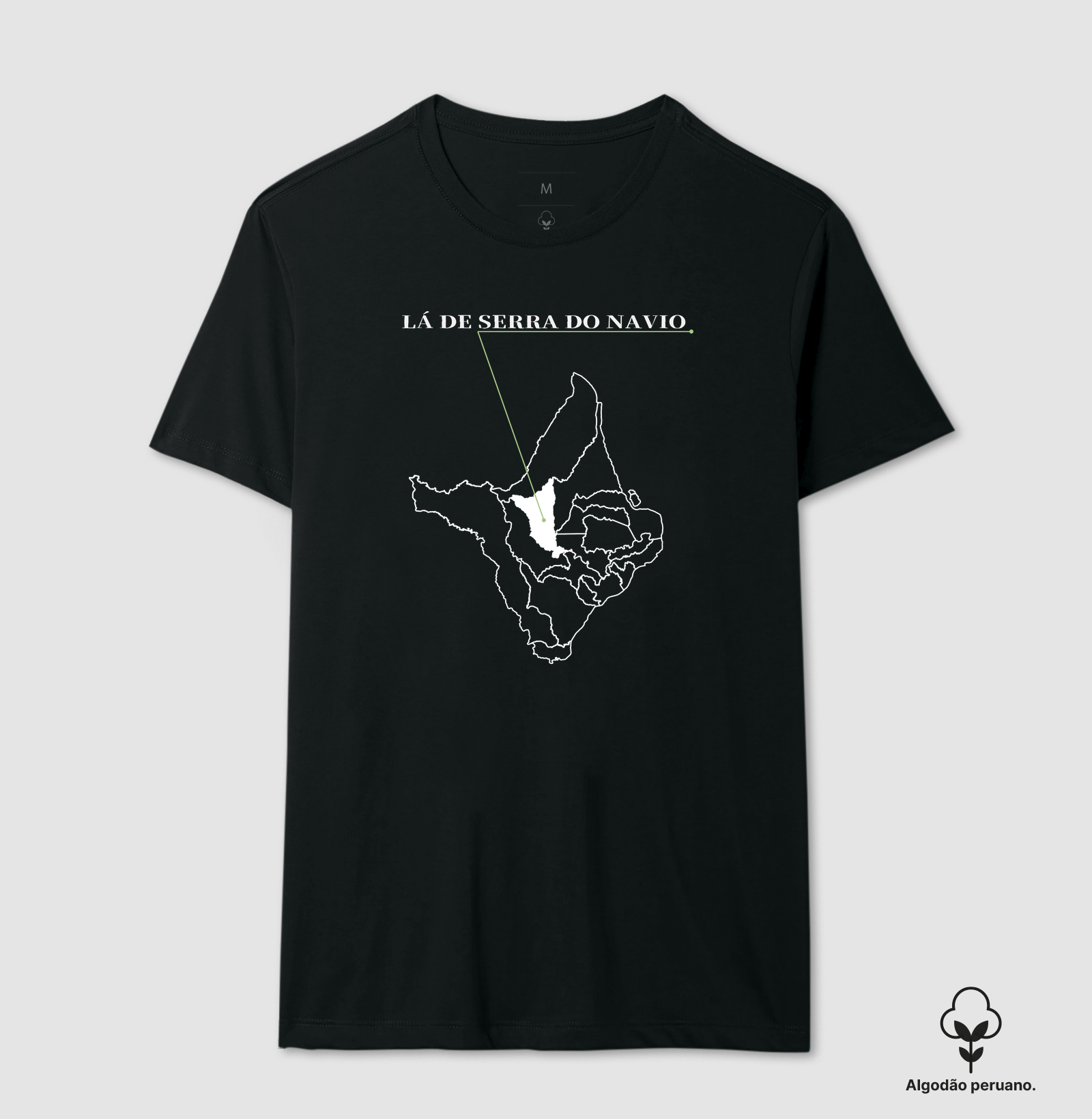 Serra do Navio | Origem AP - Camiseta Algodão Peruano