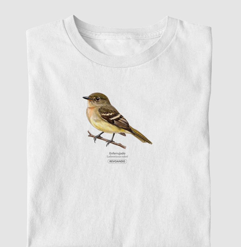 Traços Alados - Enferrujado - Camiseta